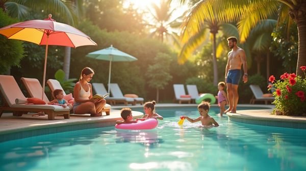 Des spas 6 places adaptés pour toute la famille