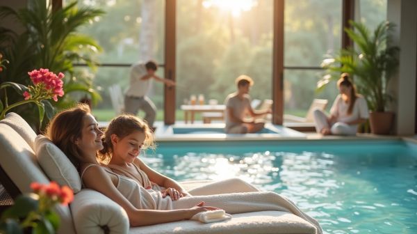 Des spas 6 places adaptés pour toute la famille