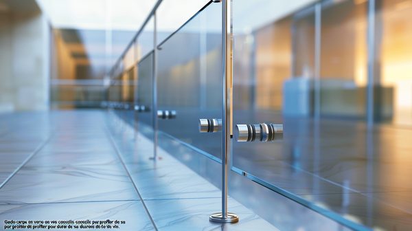 Garde-corps en verre : conseils pour profiter de sa durée de vie